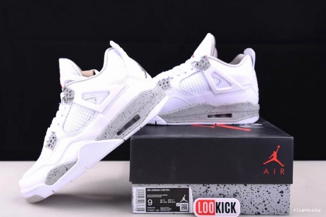 Retro 4 (2021) Jordan White Oreo CT8527-100 0811